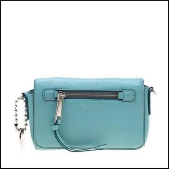 MARC JACOBS Blue Leather cross body Bag. New without tags. 💯 Authentic. - Picture 2 of 12
